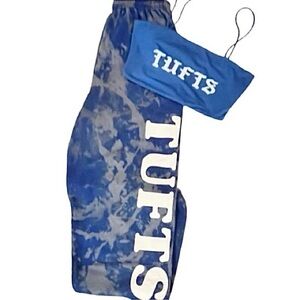 Tufts University Bundle- Logo Tie Dye Sweatpants and Logo Cropped Cami